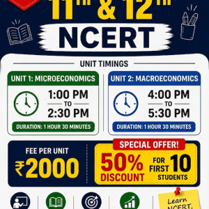 NCERT Economics Mastery Program 2026