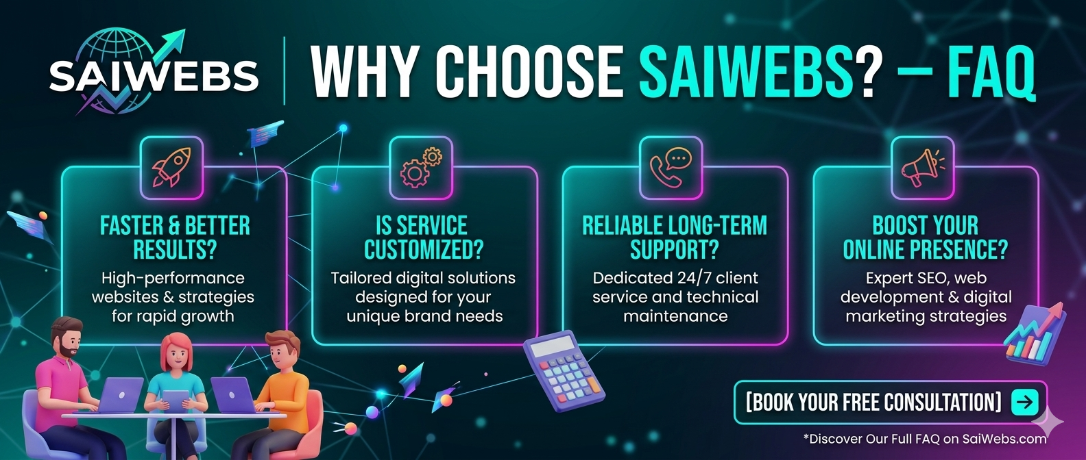 You are currently viewing Why Choose SaiWebs? – FAQ