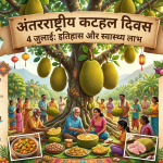 4 जुलाई है अंतरराष्ट्रीय कटहल दिवस, जानिए इतिहास और स्वास्थ्य लाभ।